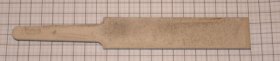 Лопатка (материал-сталь BOHLER M390 MICROCLEAN- вакуумная закалка, криообработка, электроэрозионная резка) 130*29*3,5мм
